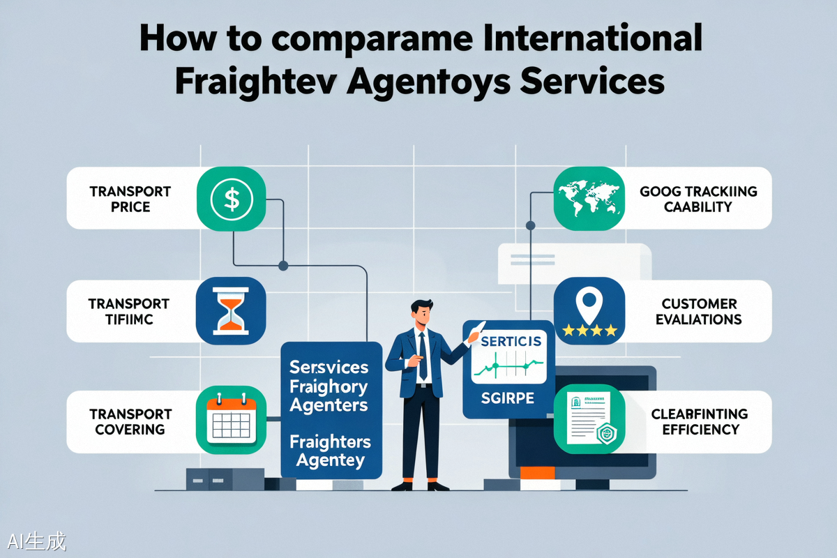 How to compare international freight forwarding services